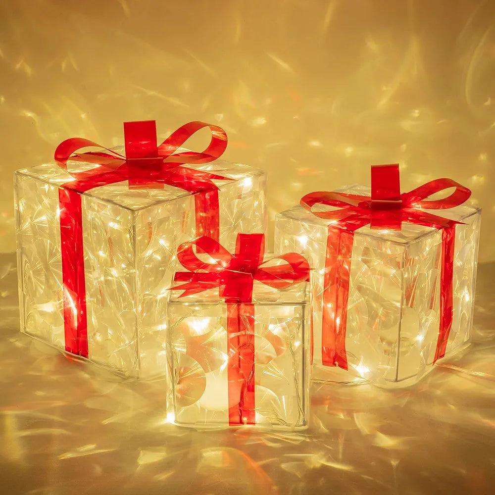 Glowing gift box